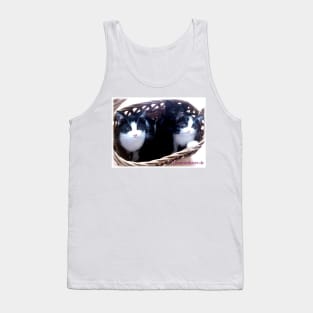 3 cats in the basket! Tank Top